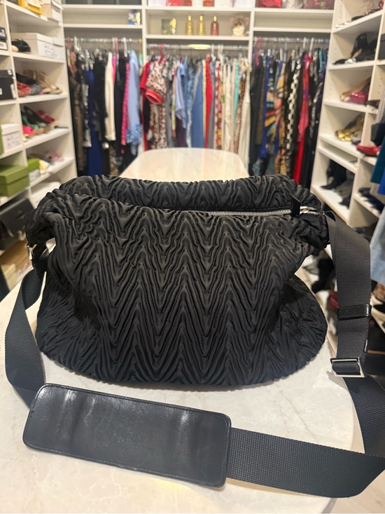 Prada Other - Prada Rare Tessuto Nylon Gaufre large messenger bag in EUC with COA